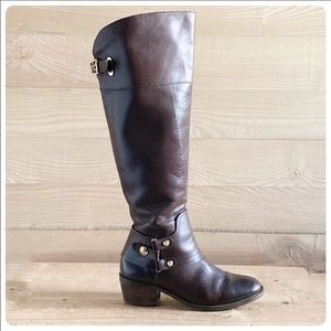 VINCE CAMUTO BROOKLEE BROWN BOOTS